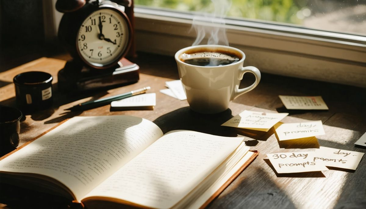 30 Günlük 5 Dakika Yazma Promptları: Her Gün İçin Fikir