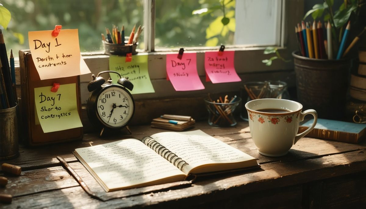 7 Günlük Yazma Meydan Okuması: Her Gün Yeni Bir Kısıtlama